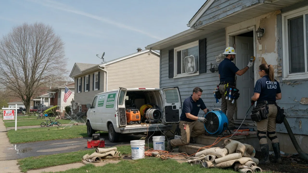 Flood Cleanup in Armstrong Creek, WI near me