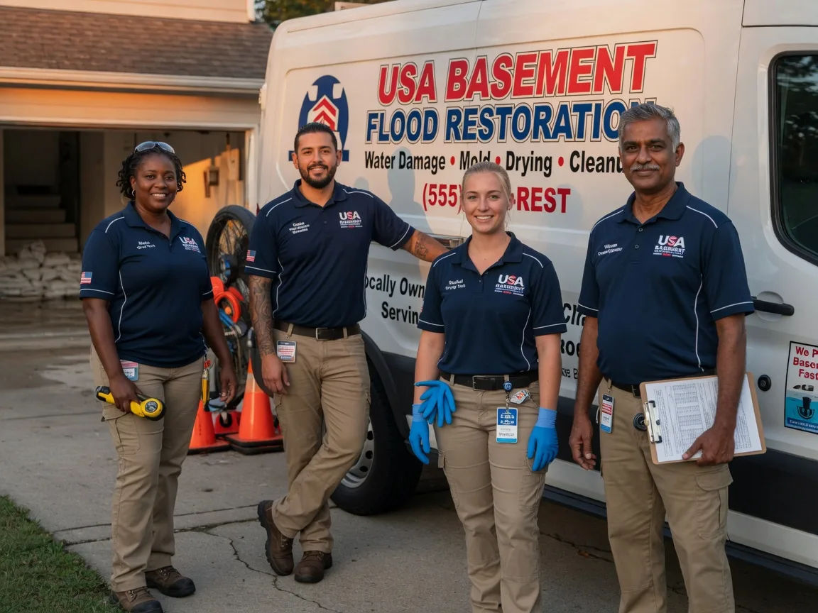 Basement Flood Cleanup company in Armstrong Creek, WI